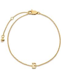Monica Vinader - Initial Chain Bracelet - Lyst