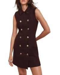 Mint Velvet - Boucle Mini Shift Dress - Lyst
