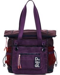 Desigual - Large Voyager Nylon Backpack - Lyst