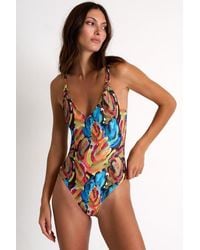Shan - Timeless Thin Strap One-Piece - Lyst