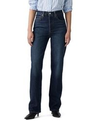 Levi's - Ribcage High Waist Straight Leg Jeans - Lyst