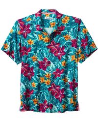 Tommy Bahama The 12 Drinks Of Parrots Tropical Button-down Shirt