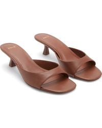 Mango - Kitten Heel Sandal - Lyst