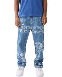 True Religion - Bobby No Flap Super T Relaxed Fit Jeans - Lyst