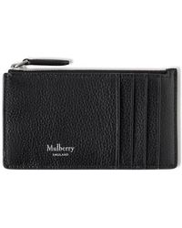 Mulberry - Continental Zip Leather Card Holder - Lyst