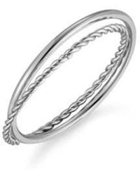 Atolea - Harmony Double Ring - Lyst