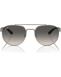 Ray-Ban - 56Mm Gradient Irregular Sunglasses - Lyst