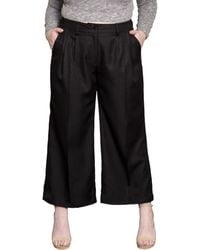 Standards & Practices - Crop Wide Leg Pants - Lyst