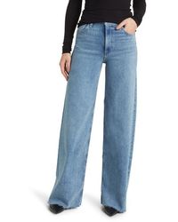 Rag & Bone - Flexi Sofie Full Length High Rise Wide Leg Jeans - Lyst