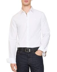 Burberry - Regular Fit Cotton Poplin Shirt - Lyst