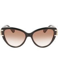 Lanvin - Mother & Child 56mm Gradient Cat Eye Sunglasses - Lyst