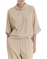 Mango - Oversize Flowing Top - Lyst