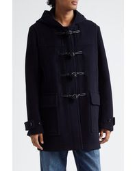 Bottega Veneta - Hooded Wool Duffle Coat - Lyst