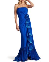 Tadashi Shoji - Leith Cascading Ruffle Gown - Lyst