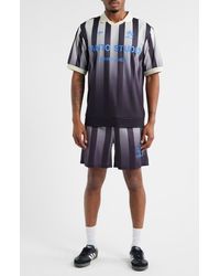Saint Studio - Team Palermo Stripe Mesh Soccer Shorts - Lyst