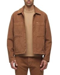 Hudson Jeans - Worker Corduroy Shirt Jacket - Lyst