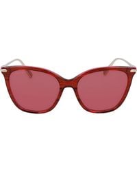 Longchamp - Roseau 55Mm Rectangular Sunglasses - Lyst