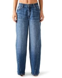 Steve Madden - Rori Straight Leg Jeans - Lyst