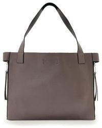 AllSaints - Marlo Leather East/West Tote - Lyst