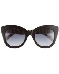 Kate Spade - Belah 50Mm Gradient Round Sunglasses - Lyst