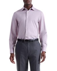 Bugatchi - James Ooohcotton Space Dye Button-Up Shirt - Lyst