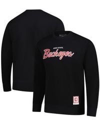 Mitchell & Ness - Ohio State Buckeyes Elite Script Pullover Sweatshirt - Lyst