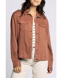 Thread & Supply - Jackie Denim Trucker Jacket - Lyst