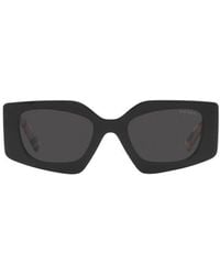 Prada - 51Mm Rectangular Sunglasses - Lyst