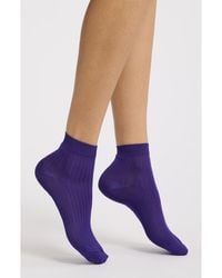 Stems - Rib Quarter Socks - Lyst
