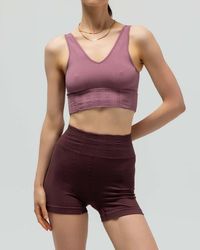 Reformer - The V-Neck Sports Bra - Lyst
