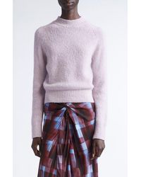 Dries Van Noten - Texas Alpaca Blend Crewneck Sweater - Lyst
