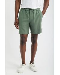 Mack Weldon - Linen Blend Drawstring Shorts - Lyst