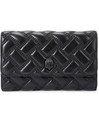 Kurt Geiger - Kensington Quilted Leather Wallet On A Chain - Lyst