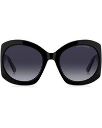 Marc Jacobs - 56mm Gradient Rectangular Sunglasses - Lyst
