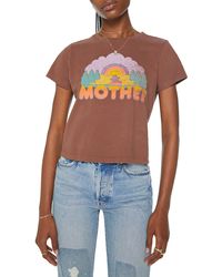 Mother - The Boxy Goodie Goodie Love & Happiness Graphic Tee - Lyst