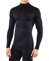 FALKE - Maximum Warm Zip Base Layer Top - Lyst