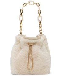 ALDO - Ilynnaa Faux Fur Bucket Bag - Lyst