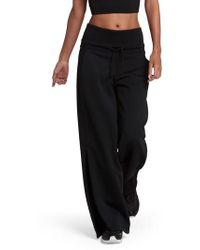 nike wide leg track pants