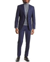 BOSS - Huge Solid Wool Suit - Lyst
