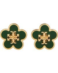 Tory Burch - Forget Me Not Enamel Stud Earrings - Lyst