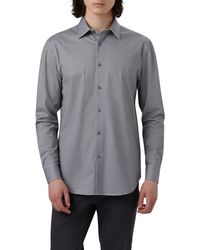 Bugatchi - James Ooohcotton® Geo Print Button-up Shirt - Lyst