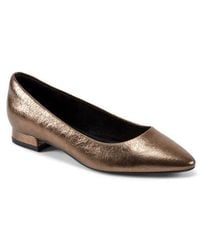 Rockport - Tessa Pointed Toe Flat - Lyst