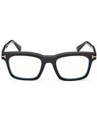 Tom Ford - 51Mm Square Optical Glasses - Lyst
