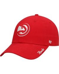 '47 - Atlanta Hawks Miata Clean Up Logo Adjustable Hat - Lyst