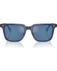 Oliver Peoples - 52Mm Rectangular Polarized Sunglasses - Lyst