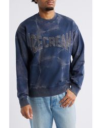 ICECREAM - Fast Oversize Crewneck Sweatshirt - Lyst