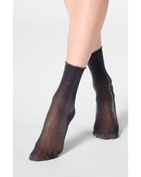 Oroblu - Assorted 2-Pack Metallic Crew Socks - Lyst
