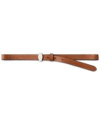 Veronica Beard - Dash Leather Belt - Lyst