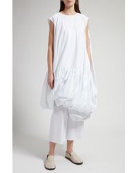 The Row - Tadao Bubble Hem Cotton Dress - Lyst