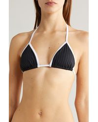 Solid & Striped - Iris Rib Bikini Top - Lyst
